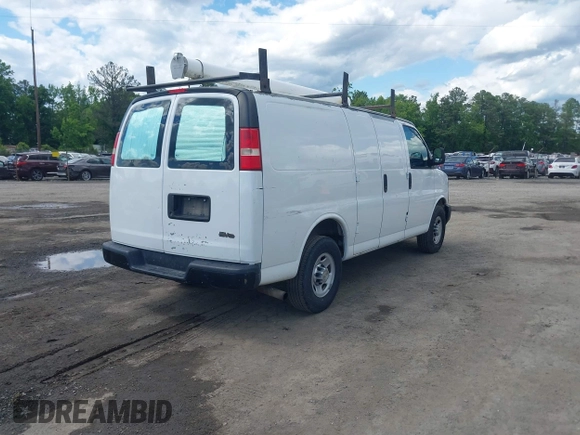 2012 Chevrolet Express Cargo with VIN 1GCZGTBG4C1179172, listed as a IAAI auction lot 42344866 with 257,396 mi miles and . Bid and sale history available at DreamBid. Image 4.