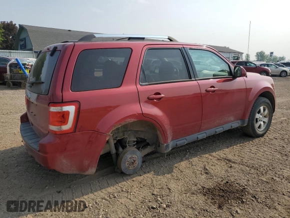 2012 Ford Escape Limited with VIN 1FMCU9E77CKB65284, listed as a Copart auction lot 59328495 with 125,774 mi miles and Clean title. Bid and sale history available at DreamBid. Image 3.