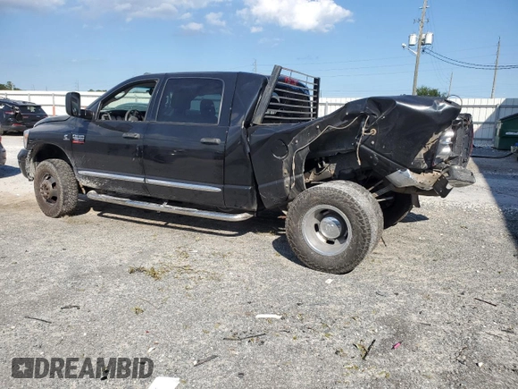 2008 Dodge 3500 Laramie z VIN 3D3MX49A98G105344, wystawiony jako Copart lot #74003044 z przebiegiem 183 844 mil mil oraz Szkoda całkowita • Salvage title. Historia ofert i sprzedaży dostępna na DreamBid. Obrazek 2.