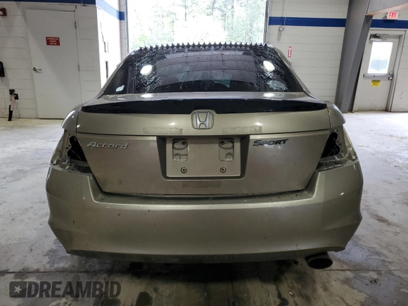 2009 Honda Accord LX-P with VIN 1HGCP26419A105248, listed as a Copart auction lot 53159575 with Not Provided miles and Salvage Title. Bid and sale history available at DreamBid. Image 6.