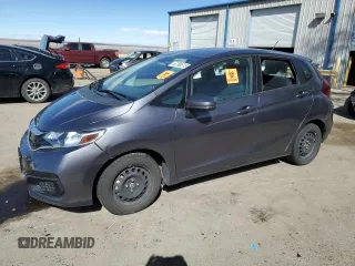 2019 Honda Fit LX with VIN 3HGGK5H4XKM752710, listed as a Copart auction lot 48796575 with Not Provided miles and Salvage Title. Bid and sale history available at carsss.com. Image 1.