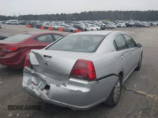 2008 Mitsubishi Galant ES with VIN 4A3AB36F38E017690, listed as a IAAI auction lot 41619880 with 248,290 mi miles. Bid and sale history available at carsss.com. Image 4.