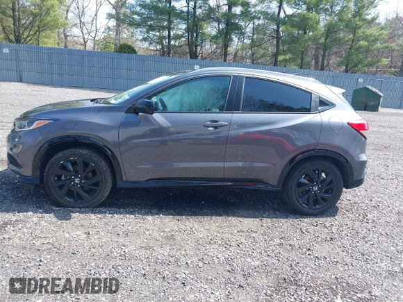 2022 Honda HR-V Sport with VIN 3CZRU6H16NM775705, listed as a IAAI auction lot 42024805 with Not Provided miles and . Bid and sale history available at carsss.com. Image 14.