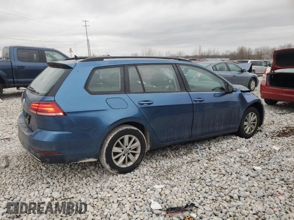 2019 Volkswagen Golf S z VIN 3VWY57AU5KM511344, wystawiony jako Copart lot #82829154 z przebiegiem 94 081 mil mil oraz Czysty tytuł • Clean title. Historia ofert i sprzedaży dostępna na DreamBid. Obrazek 3.