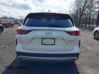 2019 Infiniti QX50 Luxe with VIN 3PCAJ5M37KF145057, listed as a IAAI auction lot 42015854 with 118,624 mi miles and . Bid and sale history available at DreamBid. Image 16.