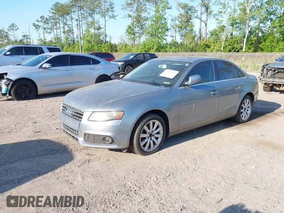 2010 Audi A4 2.0T Premium Plus with VIN WAUEFAFL4AN033872, listed as a IAAI auction lot 42070525 with 159,152 mi miles. Bid and sale history available at carsss.com. Image 2.