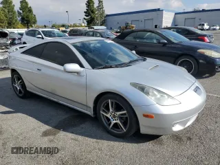 2000 Toyota Celica GT with VIN JTDDR32T1Y0001525, listed as a Copart auction lot 89142755 with 105,851 mi miles and Salvage Title. Bid and sale history available at carsss.com. Image 4.