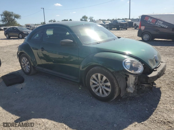 2018 Volkswagen Beetle S with VIN 3VWFD7AT9JM702507, listed as a Copart auction lot 77207394 with 82,979 mi miles and Salvage Title. Bid and sale history available at carsss.com. Image 4.