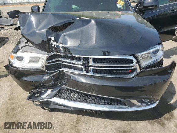 2020 Dodge Durango SXT Plus with VIN 1C4RDJAG9LC330011, listed as a Copart auction lot 54603695 with 53,314 mi miles and Salvage title. Bid and sale history available at DreamBid. Image 12.