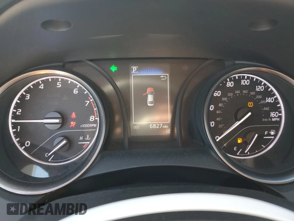 2021 Toyota Camry SE Nightshade with VIN 4T1G11AK6MU583802, listed as a Copart auction lot 79414024 with 6,827 mi miles and Salvage Title. Bid and sale history available at DreamBid. Image 9.