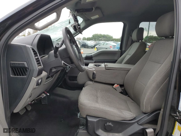 2019 Ford F-150 XL with VIN 1FTEW1E5XKFB19818, listed as a Copart auction lot 52922125 with 161,835 mi miles and Salvage Title. Bid and sale history available at carsss.com. Image 7.