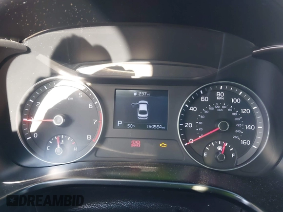 2019 Kia Forte LXS with VIN 3KPF24AD8KE063628, listed as a IAAI auction lot 41508085 with 150,564 mi miles. Bid and sale history available at carsss.com. Image 7.