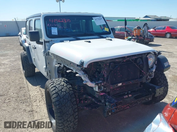2021 Jeep Wrangler Unlimited Willys z VIN 1C4HJXDN3MW525460, wystawiony jako IAAI lot #41770265 z przebiegiem 76 480 mil mil oraz . Historia ofert i sprzedaży dostępna na DreamBid. Obrazek 13.