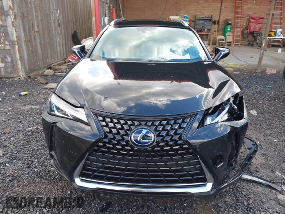 2021 Lexus UX 250h with VIN JTHX9JBHXM2042844, listed as a IAAI auction lot 41213573 with 31,650 mi miles and . Bid and sale history available at DreamBid. Image 12.