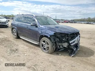 2022 Mercedes-Benz GLS 450 with VIN 4JGFF5KE2NA805414, listed as a Copart auction lot 50157484 with 18,903 mi miles and Salvage Title. Bid and sale history available at DreamBid. Image 11.