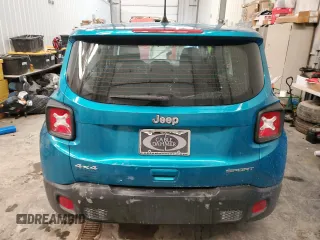 2022 Jeep Renegade Sport with VIN ZACNJDA11NPN65003, listed as a Copart auction lot 45895355 with 45,247 mi miles and Clean title. Bid and sale history available at DreamBid. Image 6.