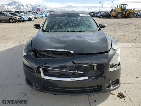 2012 Nissan Maxima 3.5 S with VIN 1N4AA5AP9CC805952, listed as a Copart auction lot 47023235 with 186,220 mi miles and Salvage Title. Bid and sale history available at carsss.com. Image 5.