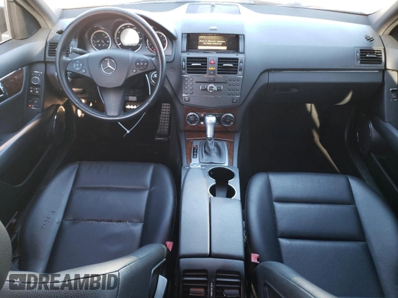 2010 Mercedes-Benz C 300 Sport with VIN WDDGF8BB2AF402620, listed as a Copart auction lot 83975224 with 175,772 mi miles and Salvage Title. Bid and sale history available at carsss.com. Image 8.