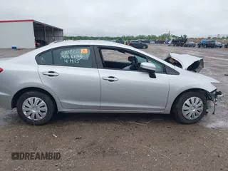 2015 Honda Civic LX with VIN 19XFB2F58FE259113, listed as a IAAI auction lot 42160013 with Not provided miles and . Bid and sale history available at DreamBid. Image 13.