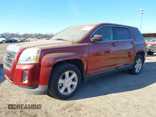2010 GMC Terrain SLE-1 with VIN 2CTALBEWXA6345330, listed as a IAAI auction lot 41403804 with 99,074 mi miles. Bid and sale history available at carsss.com. Image 2.