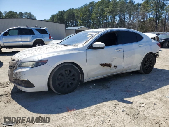 2015 Acura TLX with VIN 19UUB1F36FA015691, listed as a Copart auction lot 49980945 with 116,896 mi miles and Salvage Title. Bid and sale history available at carsss.com. Image 1.