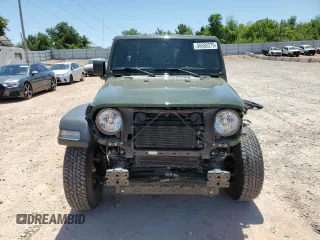 2021 Jeep Wrangler Unlimited Willys z VIN 1C4HJXDG9MW509488, wystawiony jako Copart lot #56692275 z przebiegiem 46 422 mil mil oraz Szkoda całkowita • Salvage title. Historia ofert i sprzedaży dostępna na DreamBid. Obrazek 5.