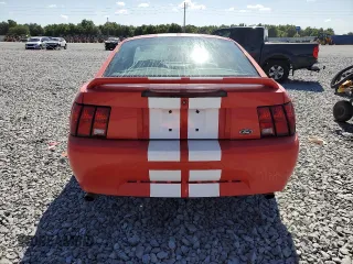 2000 Ford Mustang with VIN 1FAFP4045YF162222, listed as a Copart auction lot 52357355 with 216,251 mi miles and Salvage Title. Bid and sale history available at carsss.com. Image 6.