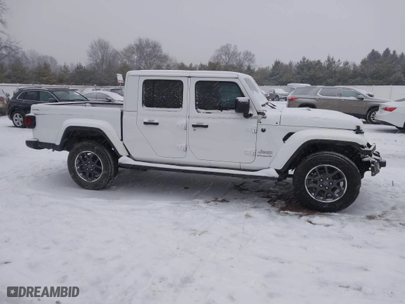 2023 Jeep Gladiator Overland with VIN 1C6HJTFG6PL544489, listed as a IAAI auction lot 41311654 with 37,630 mi miles. Bid and sale history available at carsss.com. Image 13.