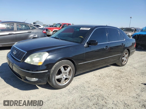2001 Lexus LS 430 z VIN JTHBN30F710029902, wystawiony jako Copart lot #55810405 z przebiegiem 234 143 mil mil oraz Czysty tytuł • Clean title. Historia ofert i sprzedaży dostępna na DreamBid. Obrazek 1.