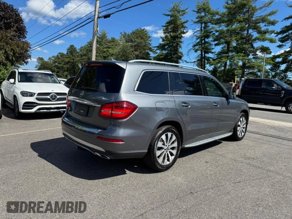 2019 Mercedes-Benz GLS 450 with VIN 4JGDF6EE8KB230900, listed as a Copart auction lot 66045155 with 191,236 mi miles and Clean title. Bid and sale history available at DreamBid. Image 3.