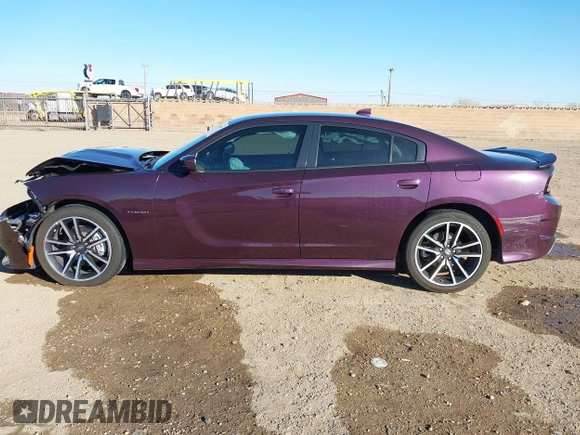 2022 Dodge Charger R/T with VIN 2C3CDXCT2NH235541, listed as a IAAI auction lot 41429197 with 62,635 mi miles. Bid and sale history available at carsss.com. Image 14.