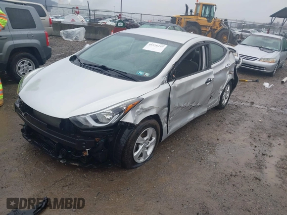 2015 Hyundai Elantra SE with VIN 5NPDH4AE5FH615795, listed as a IAAI auction lot 41976297 with 63,777 mi miles and . Bid and sale history available at DreamBid. Image 6.