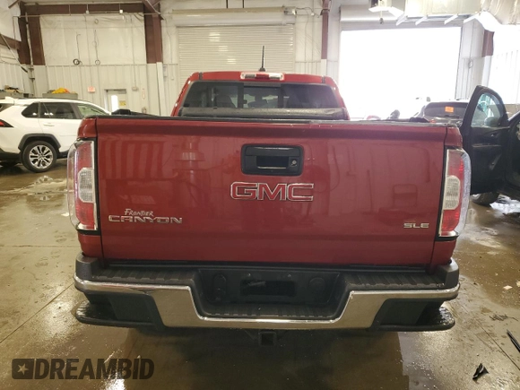 2015 GMC Canyon 4WD SLE with VIN 1GTH6BE38F1243073, listed as a Copart auction lot 53676815 with 142,938 mi miles and Non repairable. Bid and sale history available at DreamBid. Image 6.