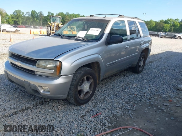 2004 Chevrolet TrailBlazer LT with VIN 1GNDS13S942259389, listed as a IAAI auction lot 42181584 with 37,612 mi miles and . Bid and sale history available at DreamBid. Image 2.