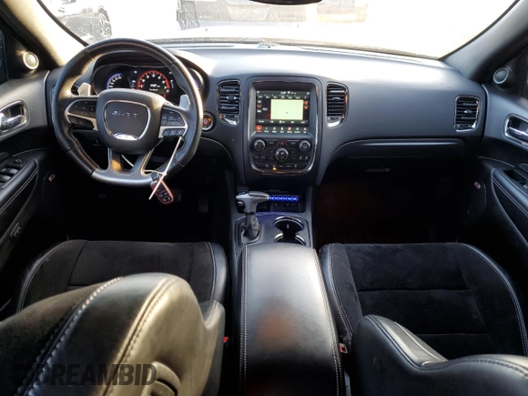 2018 Dodge Durango SRT with VIN 1C4SDJGJ5JC370104, listed as a Copart auction lot 38509634 with 58,652 mi miles and Clean Title. Bid and sale history available at DreamBid. Image 8.
