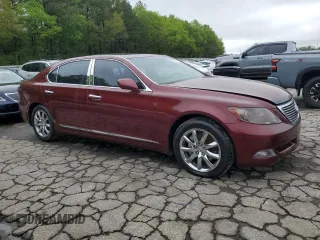 2008 Lexus LS 460 L with VIN JTHGL46F285027349, listed as a Copart auction lot 52014025 with 148,807 mi miles and Clean title. Bid and sale history available at DreamBid. Image 4.