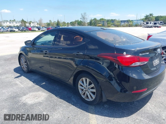 2016 Hyundai Elantra SE with VIN 5NPDH4AE3GH655259, listed as a IAAI auction lot 42032526 with 152,676 mi miles and . Bid and sale history available at DreamBid. Image 3.