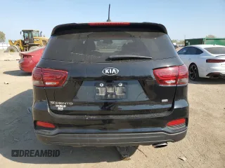 2019 Kia Sorento LX with VIN 5XYPGDA36KG574125, listed as a Copart auction lot 75682494 with 74,344 mi miles and Salvage Title. Bid and sale history available at DreamBid. Image 6.