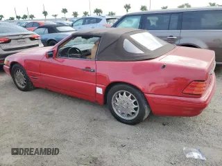 1996 Mercedes-Benz SL-Class with VIN WDBFA67FXTF131702, listed as a Copart auction lot 76585014 with 0 mi miles and Non Repairable. Bid and sale history available at carsss.com. Image 2.