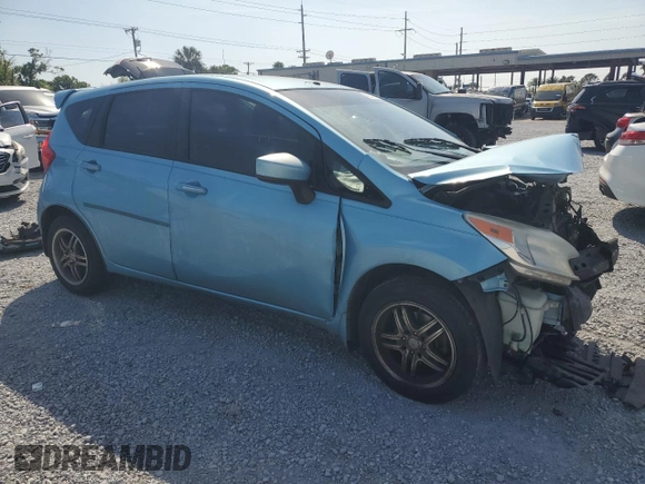 2015 Nissan Note SV with VIN 3N1CE2CP7FL351408, listed as a Copart auction lot 49277155 with Not Provided miles and Non Repairable. Bid and sale history available at DreamBid. Image 4.