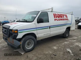 2014 Ford Econoline Cargo Commercial with VIN 1FTNS2EW2EDA25152, listed as a Copart auction lot 85581794 with 301,916 mi miles and Salvage Title. Bid and sale history available at carsss.com. Image 1.