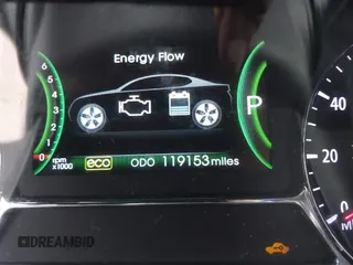 2012 Kia Optima Hybrid with VIN KNAGM4AD8C5021615, listed as a IAAI auction lot 41216697 with 119,153 mi miles. Bid and sale history available at carsss.com. Image 16.
