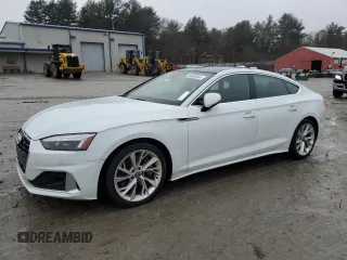 2020 Audi A5 Sportback Premium Plus with VIN WAUCNCF54LA001487, listed as a Copart auction lot 39459044 with 64,816 mi miles. Bid and sale history available at carsss.com. Image 1.
