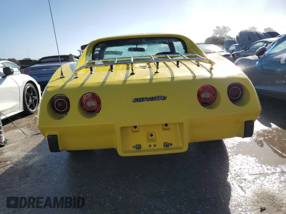 1976 Chevrolet Corvette with VIN 1Z37L6S435024, listed as a Copart auction lot 74694174 with 76,512 mi miles and Non repairable. Bid and sale history available at DreamBid. Image 6.