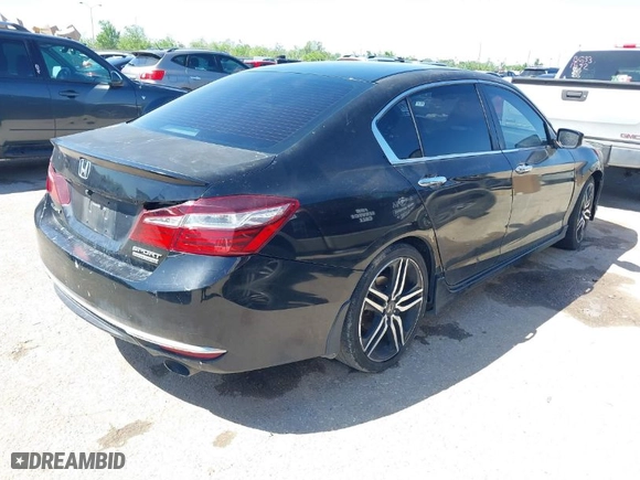 2017 Honda Accord Sedan Sport SE with VIN 1HGCR2F15HA106126, listed as a IAAI auction lot 41970564 with 171,297 mi miles. Bid and sale history available at carsss.com. Image 4.
