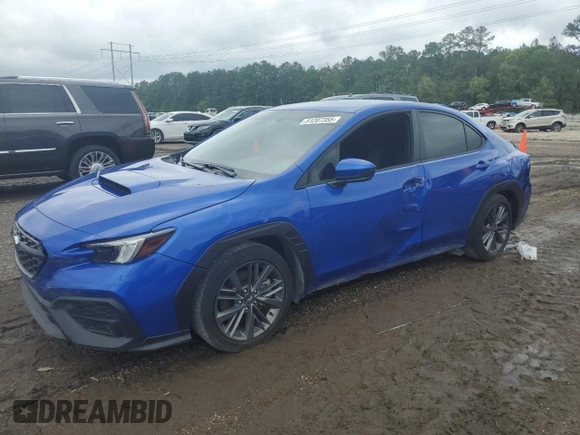 2022 Subaru WRX with VIN JF1VBAA69N9014593, listed as a Copart auction lot 51207355 with 16,231 mi miles and Salvage Title. Bid and sale history available at carsss.com. Image 1.