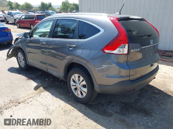2014 Honda CR-V EX-L with VIN 2HKRM3H71EH520202, listed as a IAAI auction lot 41989006 with 86,245 mi miles and . Bid and sale history available at carsss.com. Image 3.