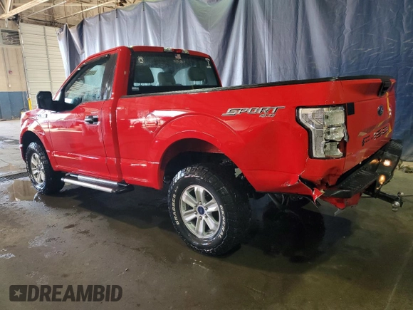 2019 Ford F-150 XL with VIN 1FTMF1E5XKKD02283, listed as a Copart auction lot 50175365 with 24,391 mi miles and Salvage title. Bid and sale history available at DreamBid. Image 2.
