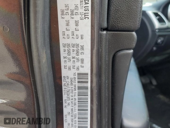 2019 Jeep Grand Cherokee Summit with VIN 1C4RJFJT5KC641873, listed as a Copart auction lot 84679674 with 86,341 mi miles and Salvage Title. Bid and sale history available at carsss.com. Image 13.