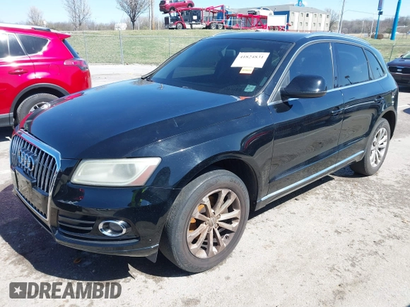 2013 Audi Q5 Premium with VIN WA1CFAFP0DA007630, listed as a IAAI auction lot 41824831 with 149,558 mi miles and . Bid and sale history available at DreamBid. Image 18.